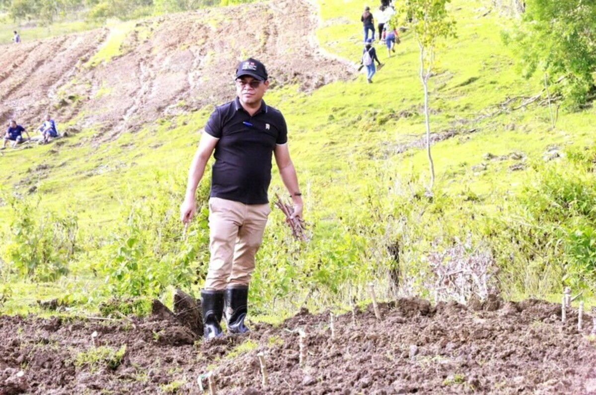 Wakil Bupati Belu Sebut Penanaman di Sonis Laloran Bukan Sekadar Kerja Bakti Tapi Investasi Masa Depan