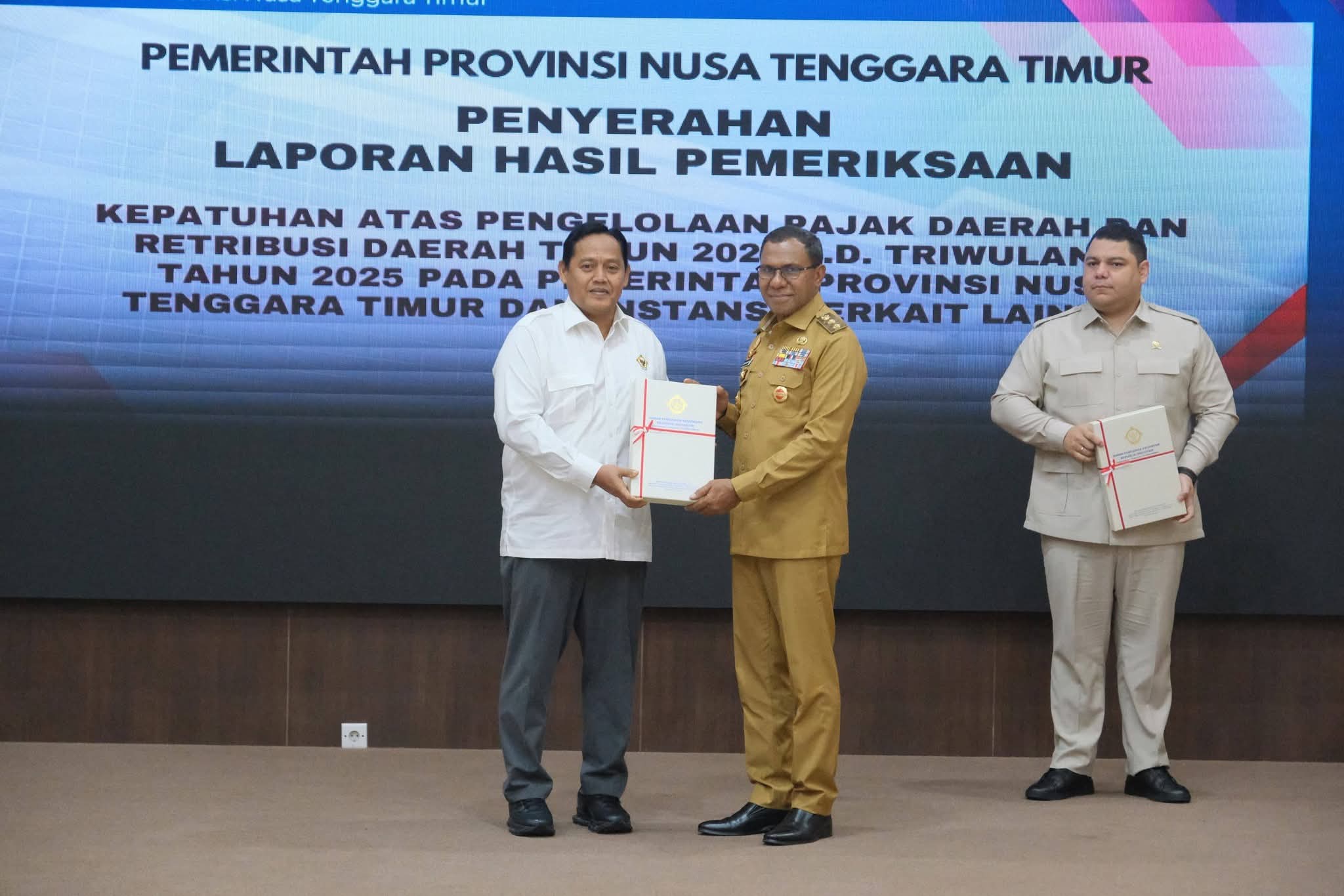 Terima LHP PDRD dari BPK 