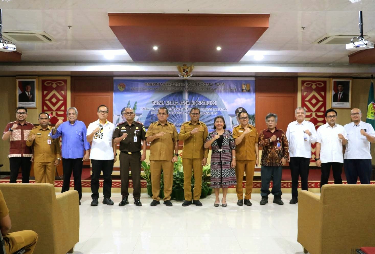 NTT Targetkan Usaha Konstruksi Daerah Sehat dan Berdaya Saing 