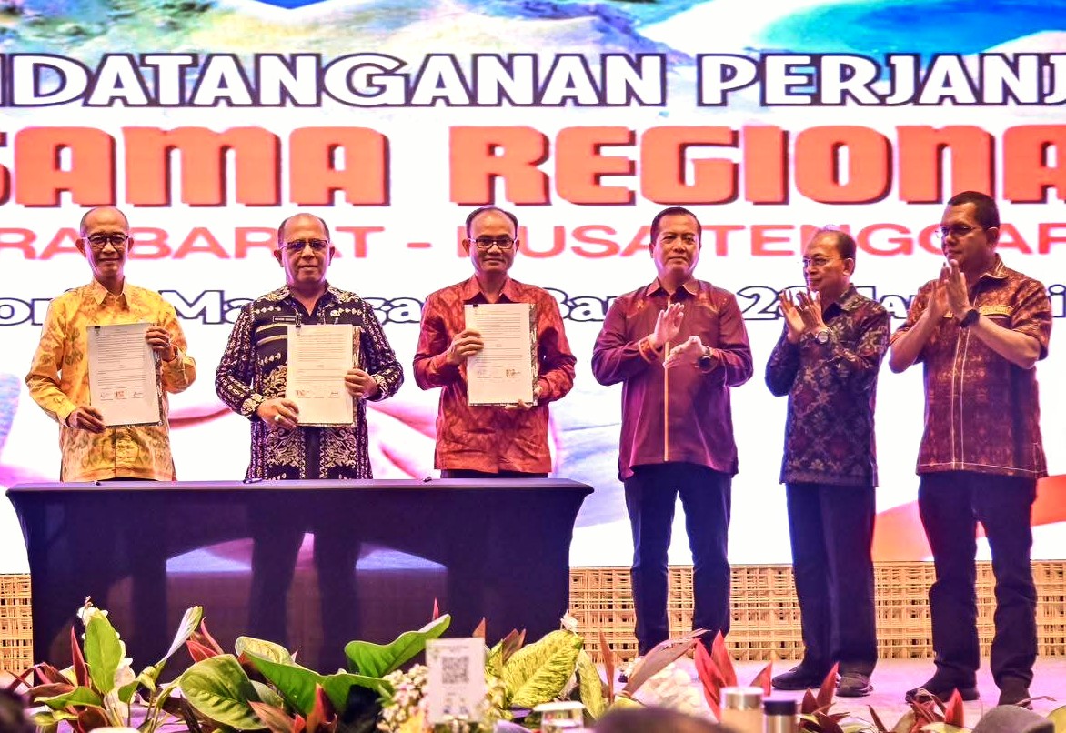 Buka Babak Baru Pembangunan Indonesia Timur, Tiga Provinsi Sunda Kecil Tandatangani Kerja Sama Regional