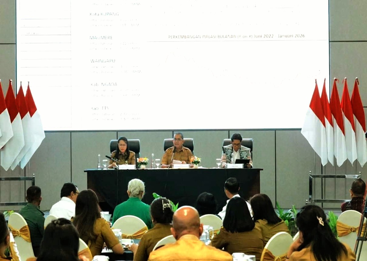 Pimpin HLM TPID NTT, Gubernur Melki: "Inflasi Tidak Hanya Soal Angka Statistik"