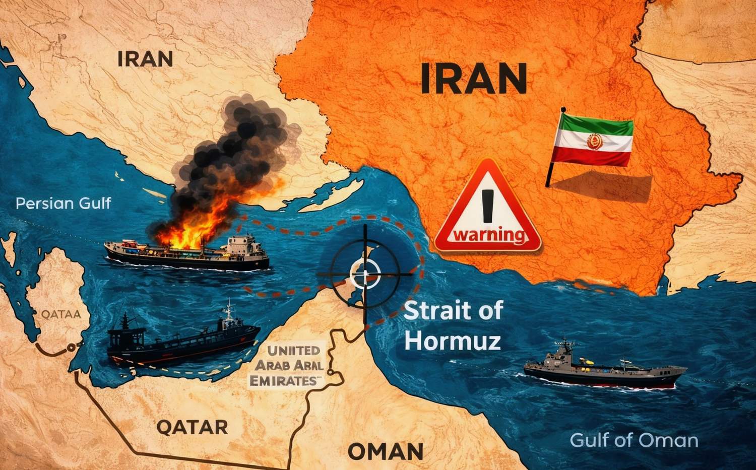 Blokade Selat Hormuz Lumpuhkan 20 Persen Minyak Dunia, Dunia Menanti Langkah Berani AS