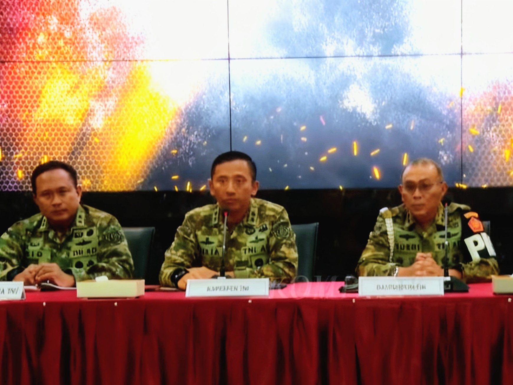 Puspom TNI Tahan 4 Anggota BAIS Tersangka Penyiram Air Keras Aktivis KontraS