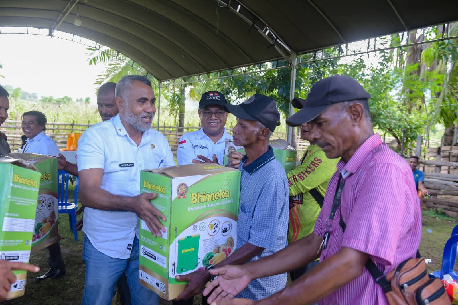 Petani Belu Komitmen Manfaatkan Bantuan, Wujudkan Kemandirian Pangan