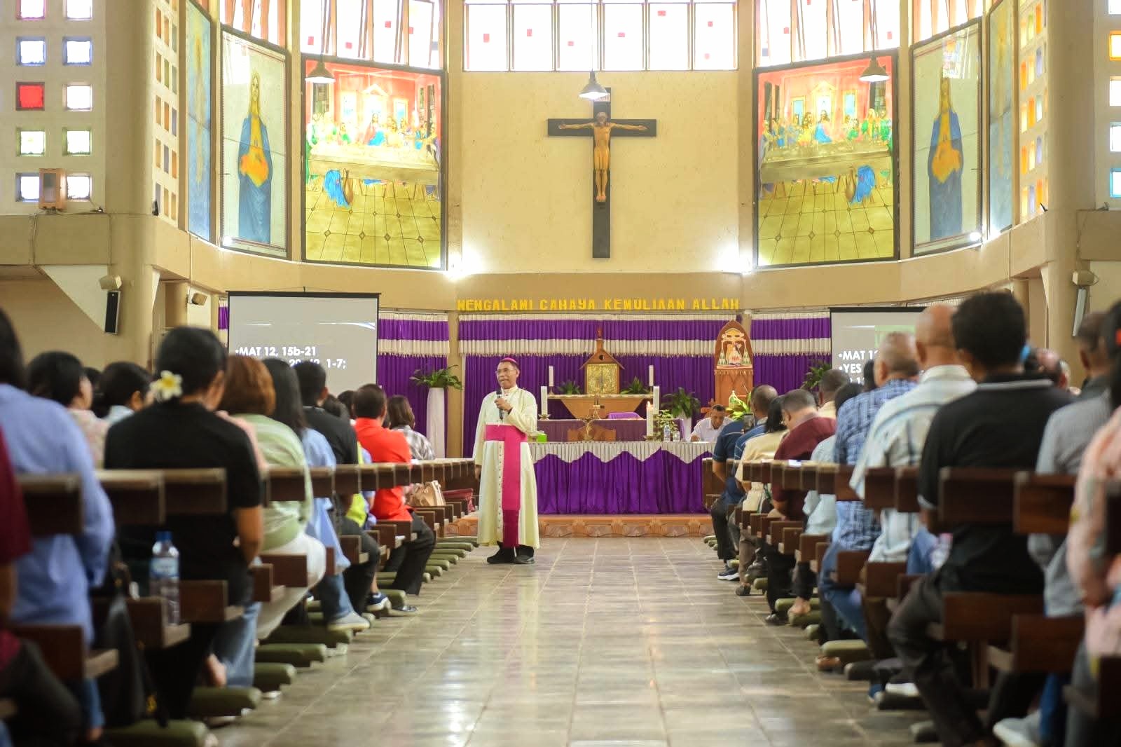 ASN Pemda Belu Ikuti Rekoleksi Prapaskah 2026, Uskup Atambua Ajak Hidupi Nilai Tobat dan Pelayanan
