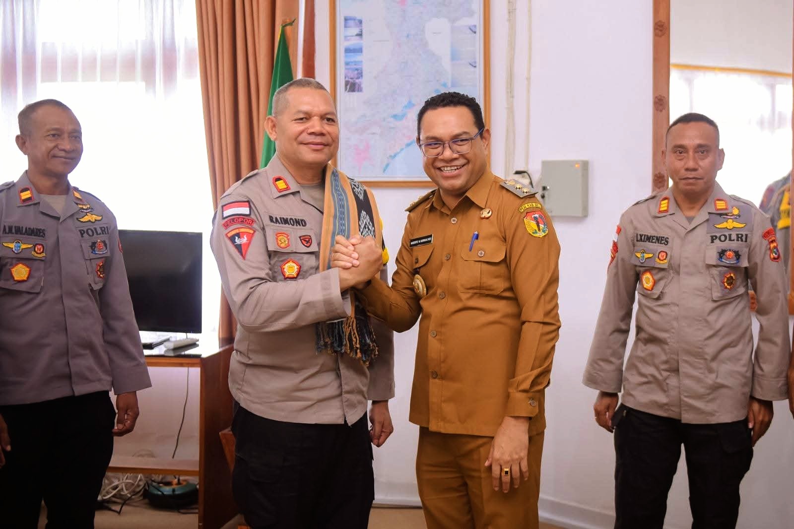 AKP Raimundo De Jesus Komitmen Brimob Belu Selalu Hadir untuk Masyarakat