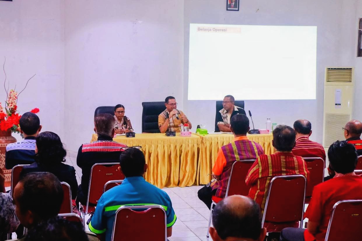 Evaluasi APBD Belu 2026, Wabup Vicente Hornai Ingatkan OPD Segera Eksekusi Belanja Modal