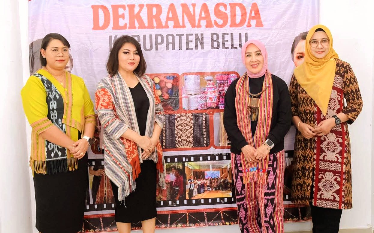 Puji Kekayaan Alam Atambua, Istri Mendagri Borong Kain Tenun Belu untuk Oleh-oleh: Ini Luar Biasa!