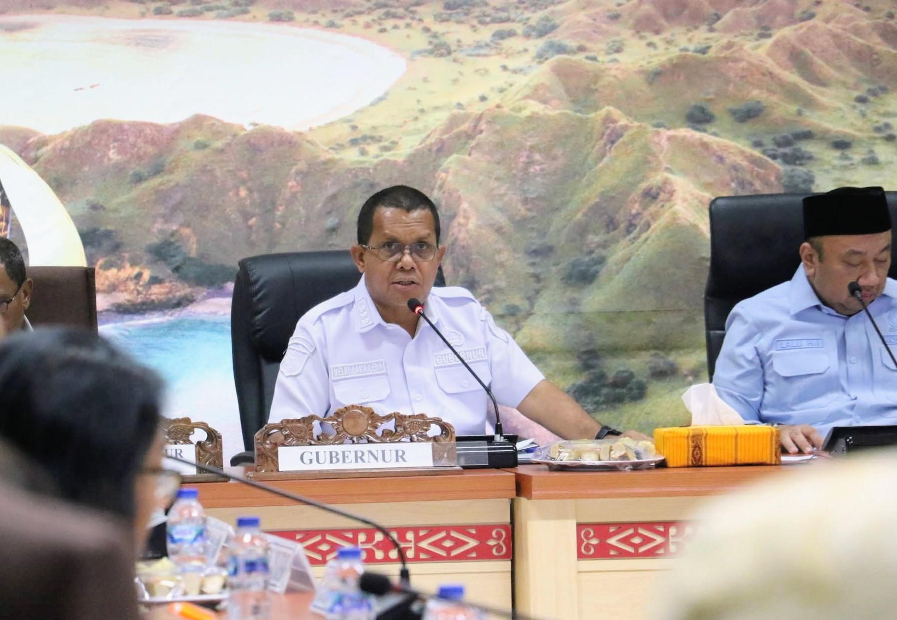 Gubernur NTT Keluhkan Ketimpangan Pendidikan dan Rusaknya Gedung Perpustakaan ke DPR