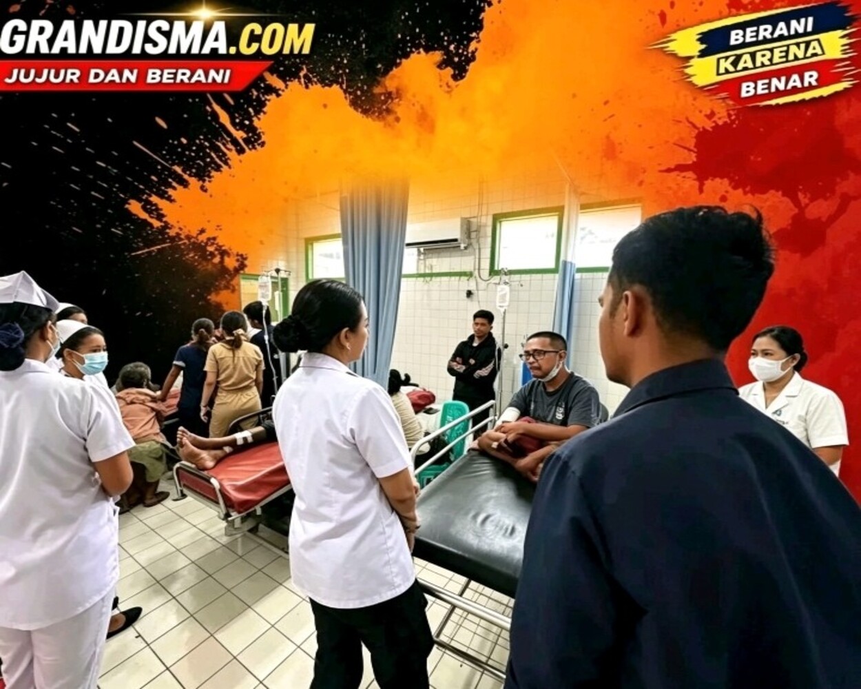 Detik-detik Menegangkan Polisi Evakuasi Tiga Pria dari Amuk Massa di Fafinesu TTU
