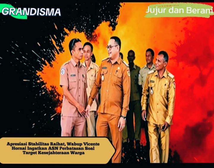 Apresiasi Stabilitas Raihat, Wabup Vicente Hornai Ingatkan ASN Perbatasan Soal Target Kesejahteraan Warga