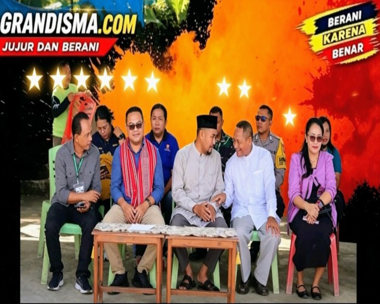 Wabup Belu Serahkan Sapi Kurban 817 Kg dari Presiden Prabowo ke Jemaah Halilulik