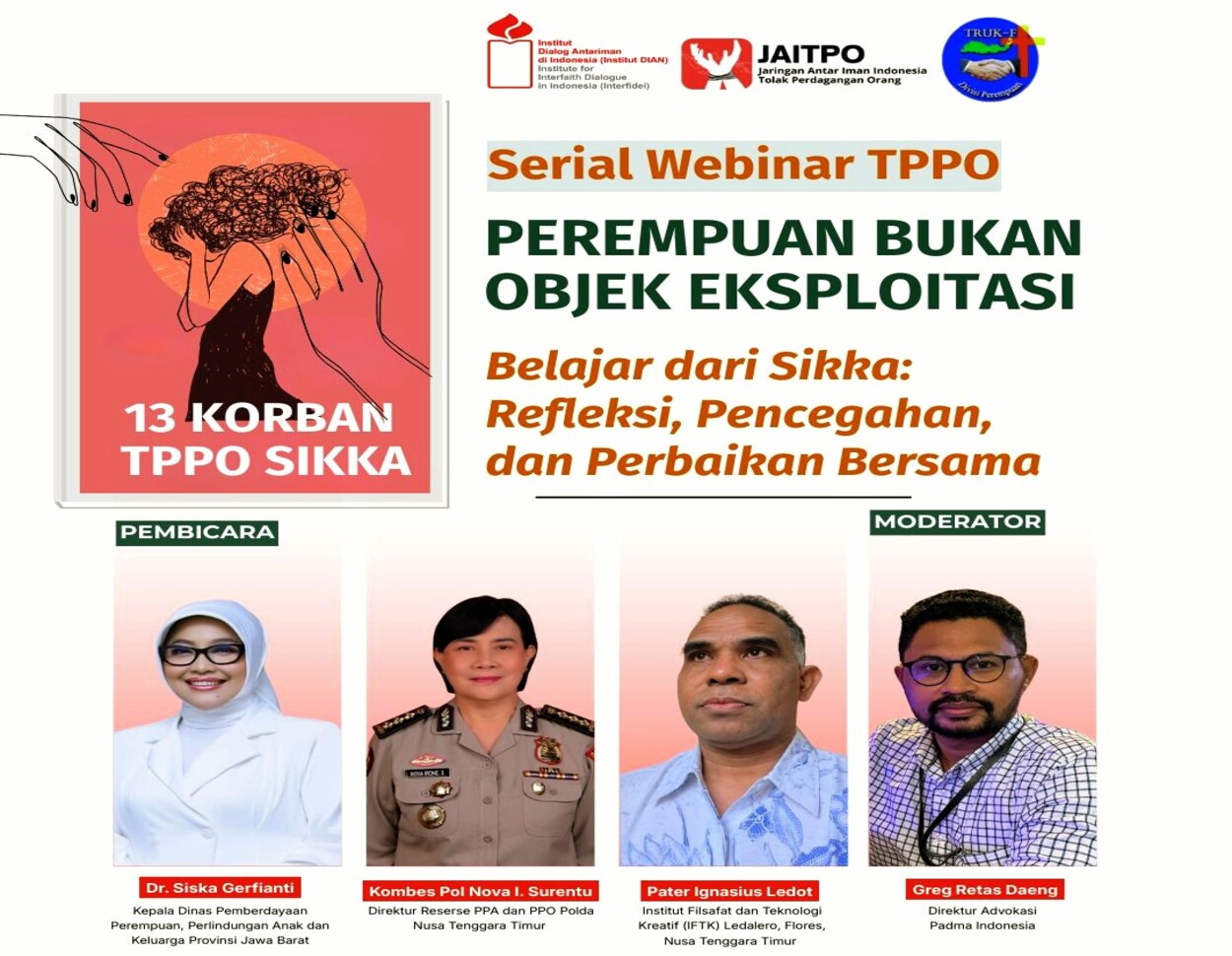 Sebut Kasus 'Eltras' Sikka Alarm Keras, Aktivis Kemanusiaan Gelar Forum Nasional Bongkar Akar Masalah TPPO