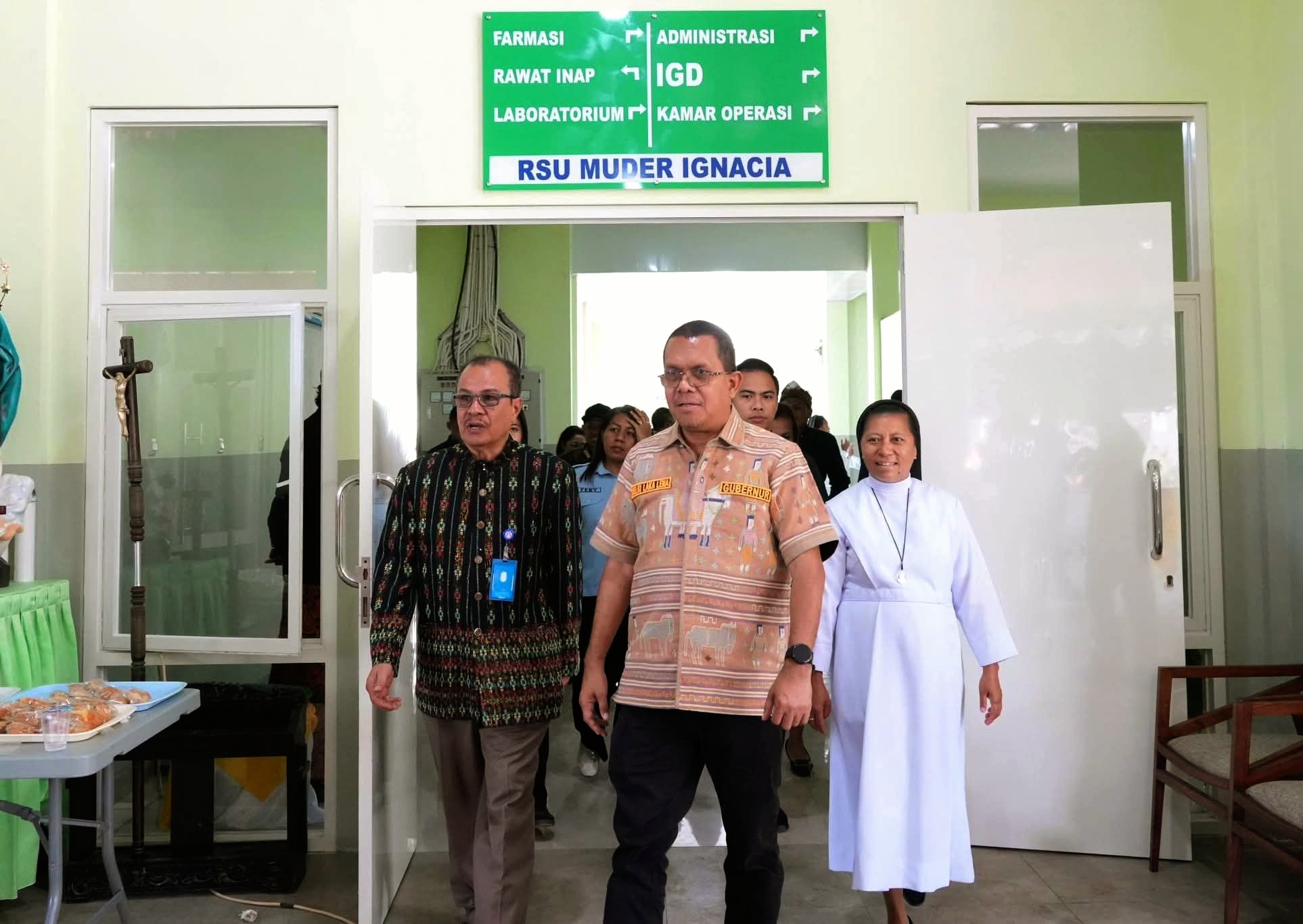 Gubernur Melki Resmikan RSU Muder Ignacia Soe, Perkuat Sektor Kesehatan Dasar di Tapal Batas Timor