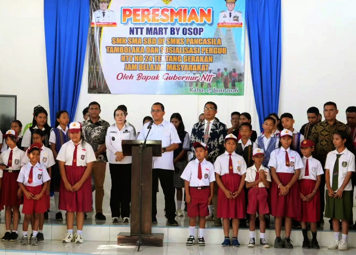 Gubernur NTT Resmikan NTT Mart Berbasis OSOP di Sumba: Tegaskan Transformasi Keadilan Ekonomi Daerah