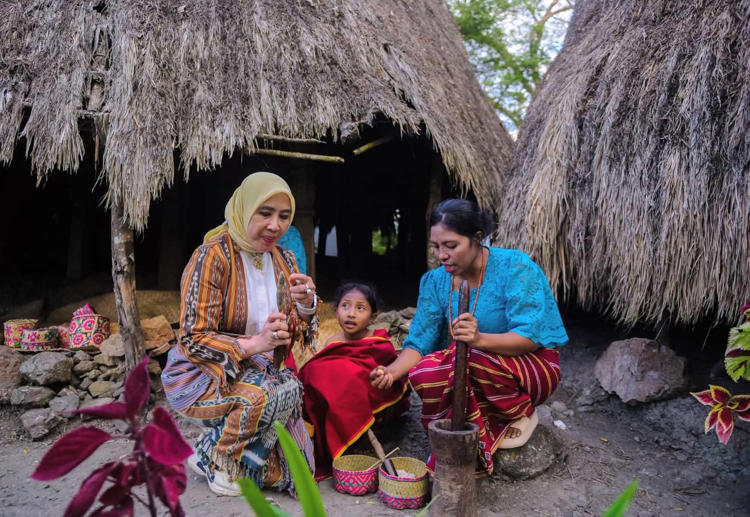 Pukau Istri Mendagri, Ritual Ukun Naran Bunaq di Kampung Adat Duarato Tampilkan Filosofi Kelestarian Alam Perbatasan