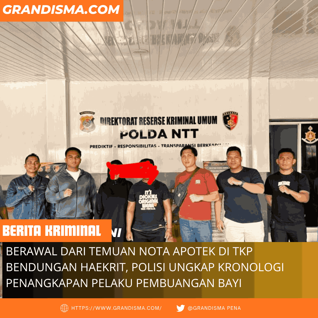 Berawal dari Temuan Nota Apotek di TKP Bendungan Haekrit, Polisi Ungkap Kronologi Penangkapan Pelaku Pembuangan Bayi