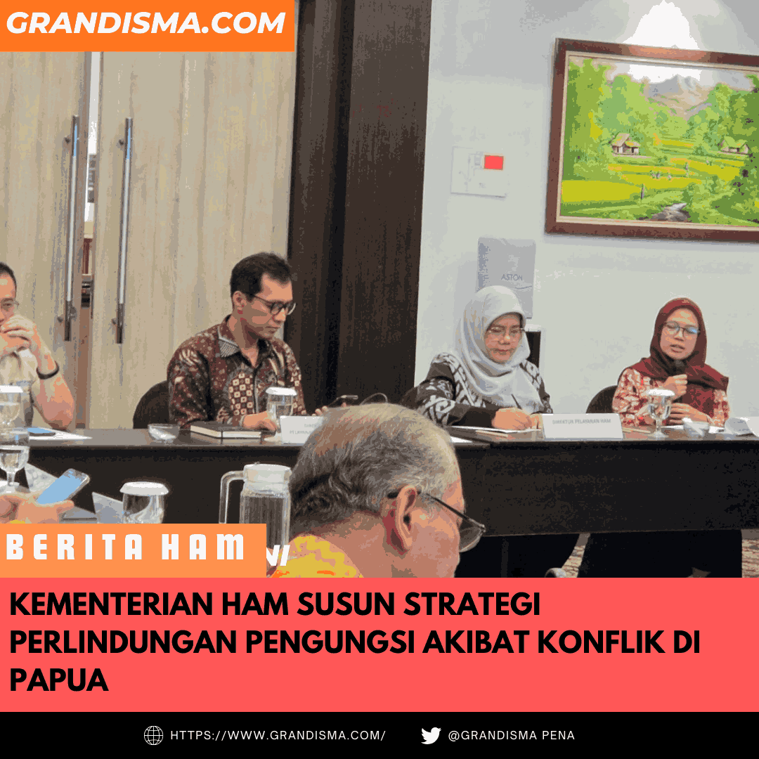 Kementerian HAM Susun Strategi Perlindungan Pengungsi Akibat Konflik di Papua