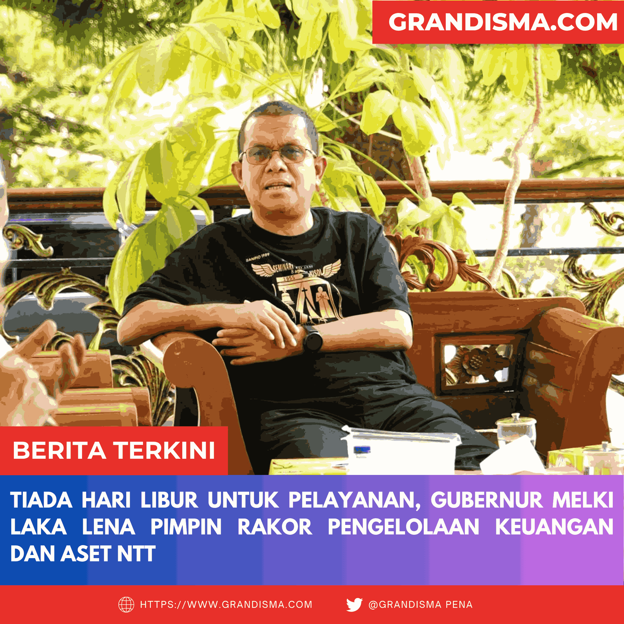 Tiada Hari Libur untuk Pelayanan, Gubernur Melki Laka Lena Pimpin Rakor Pengelolaan Keuangan dan Aset NTT
