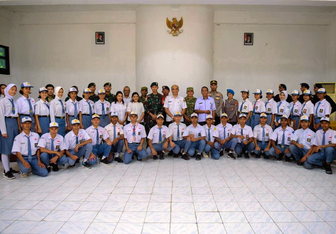 Persiapkan Pengibaran HUT RI ke-81, Pemkab Belu Sinergikan TNI, Polri, dan Tim Medis Tempuh Diklat Paskibraka