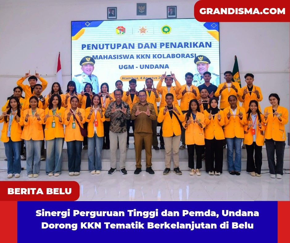 Sinergi Perguruan Tinggi dan Pemda, Undana Dorong KKN Tematik Berkelanjutan di Belu
