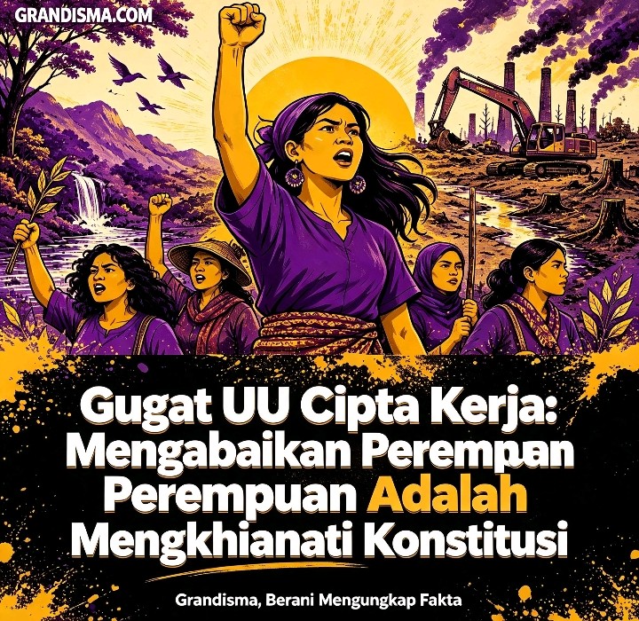 Gugat UU Cipta Kerja: Mengabaikan Perempuan Adalah Mengkhianati Konstitusi