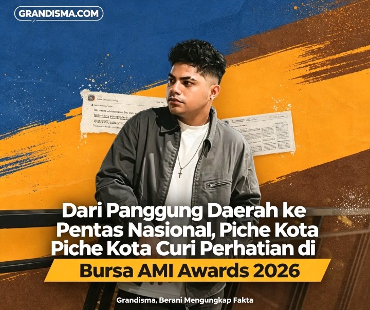 Dari Panggung Daerah ke Pentas Nasional, Piche Kota Curi Perhatian di Bursa AMI Awards 2026