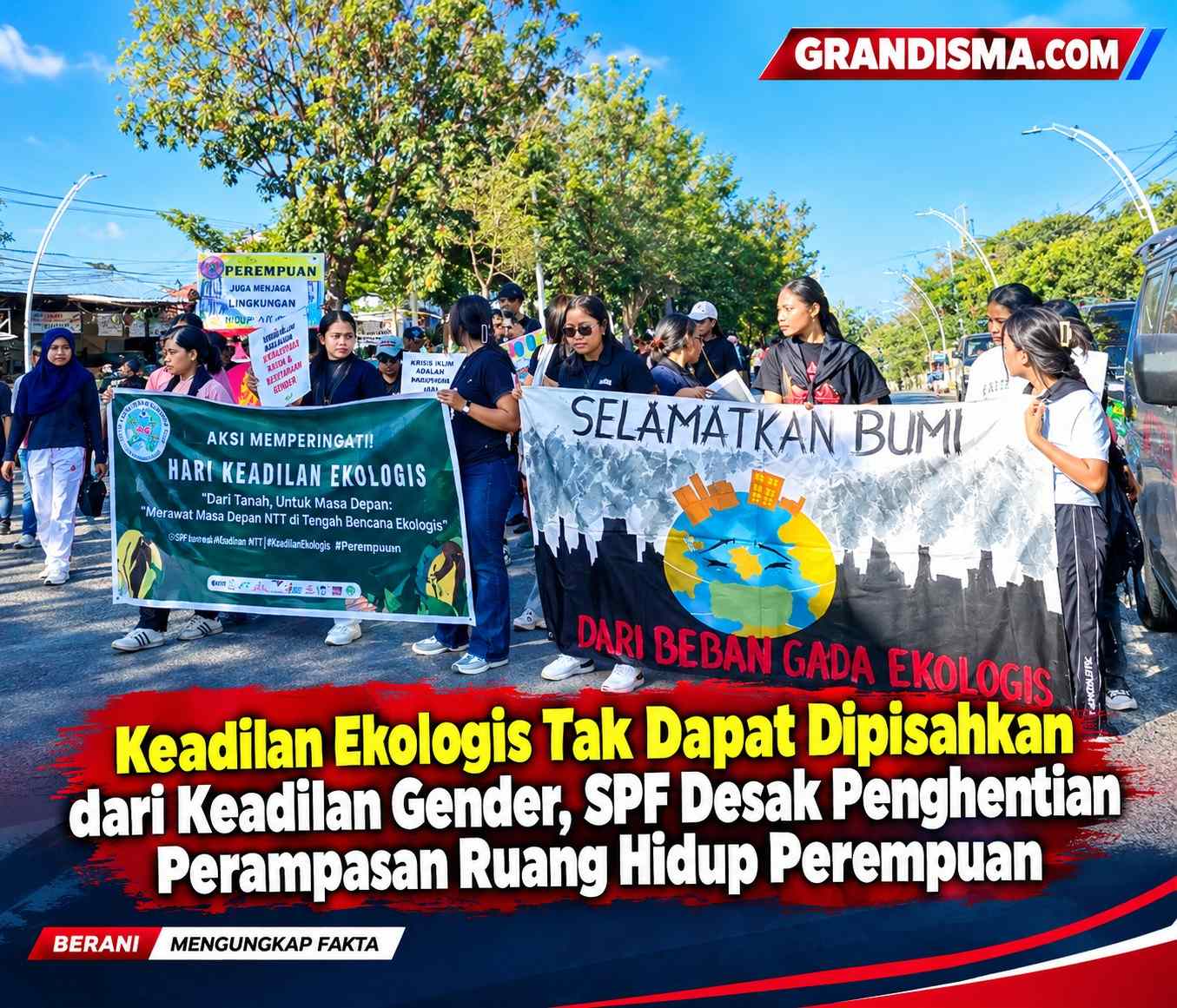 Keadilan Ekologis Tak Dapat Dipisahkan dari Keadilan Gender, SPF Desak Penghentian Perampasan Ruang Hidup Perempuan