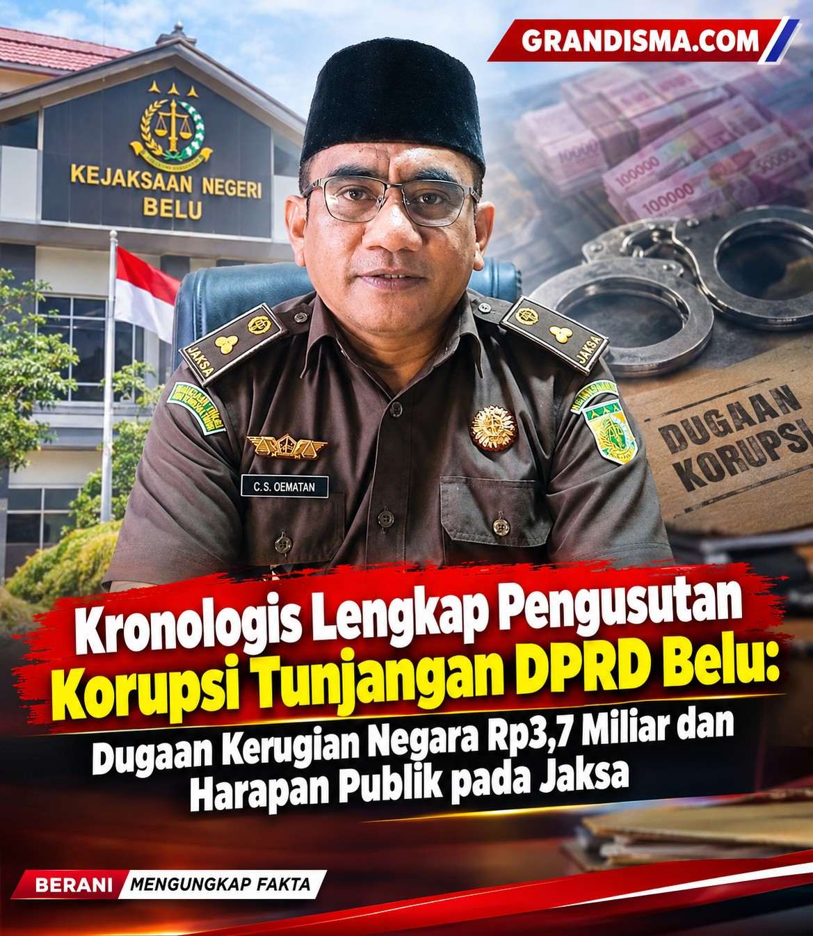 Kronologis Lengkap Pengusutan Korupsi Tunjangan DPRD Belu: Dugaan Kerugian Negara Rp3,7 Miliar dan Harapan Publik pada Jaksa