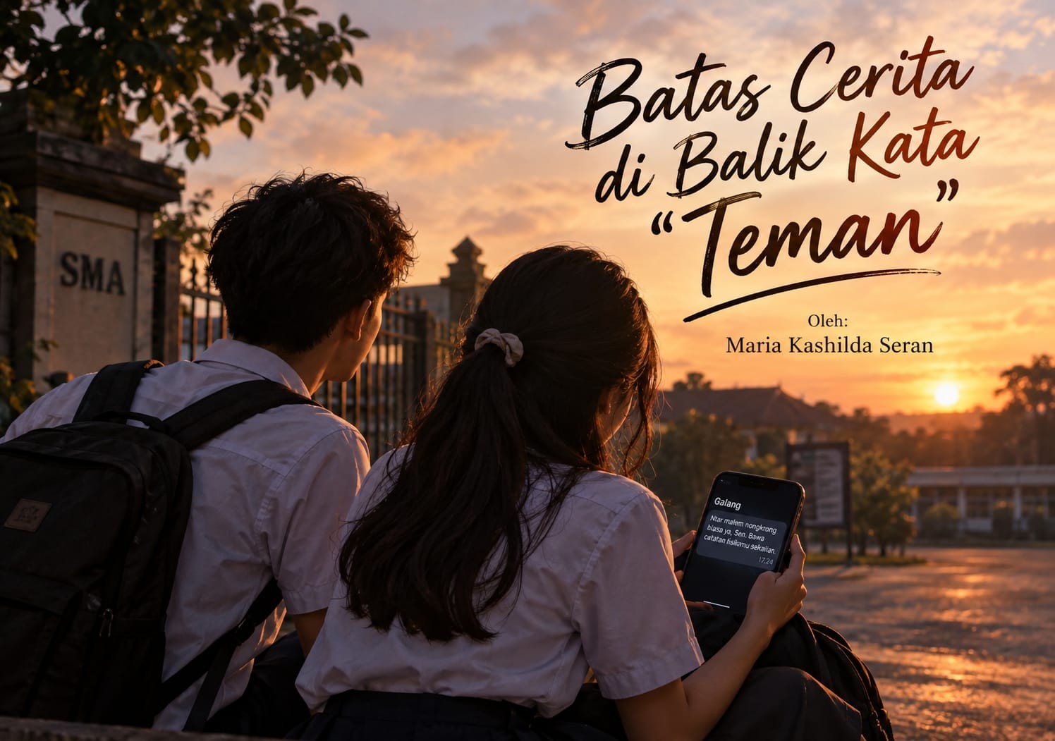 Batas cerita di balik kata "Teman"
