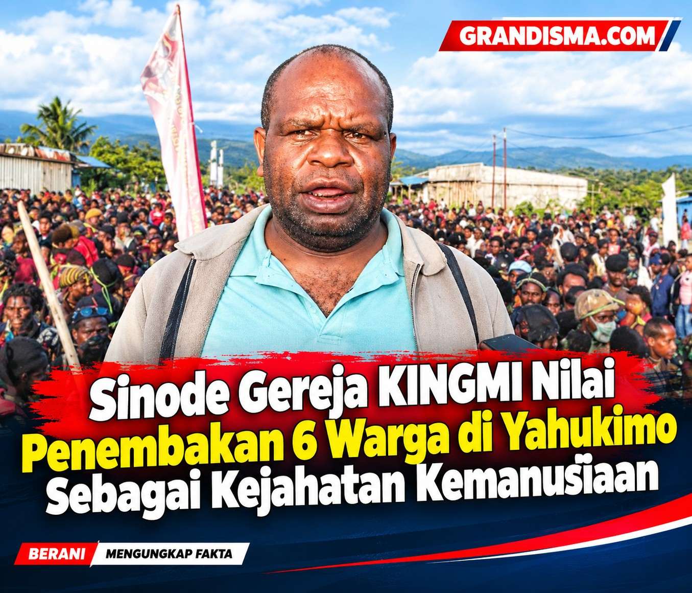 Sinode Gereja KINGMI Nilai Penembakan 6 Warga di Yahukimo Sebagai Kejahatan Kemanusiaan