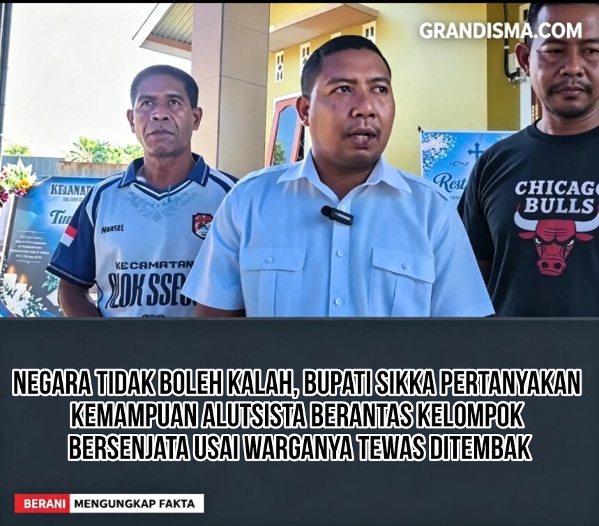 Negara Tidak Boleh Kalah, Bupati Sikka Pertanyakan Kemampuan Alutsista Berantas Kelompok Bersenjata Usai Warganya Tewas Ditembak