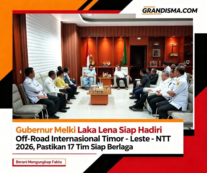 Gubernur Melki Laka Lena Siap Hadiri Off-Road Internasional Timor Leste–NTT 2026, Pastikan 17 Tim Siap Berlaga