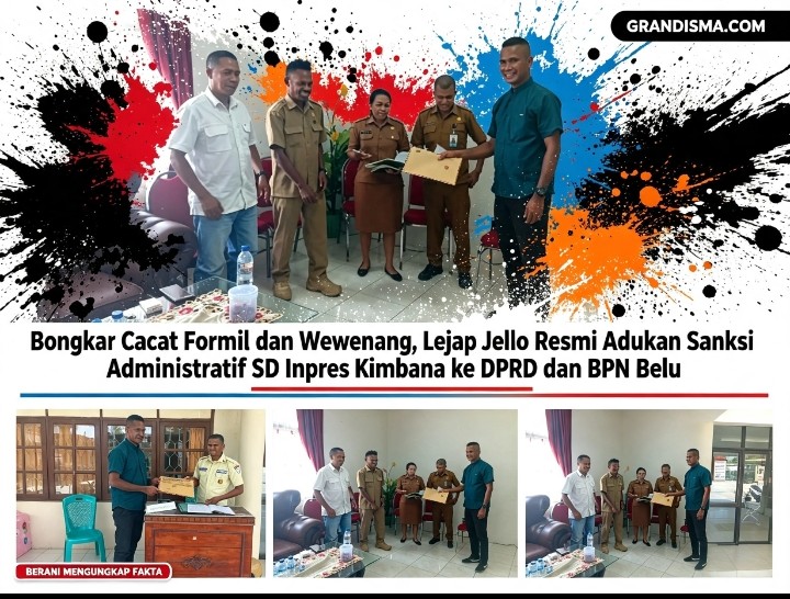 Bongkar Cacat Formil dan Wewenang, Lejap Jello Resmi Adukan Sanksi Administratif SD Inpres Kimbana ke DPRD dan BPN Belu