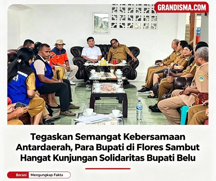 Tegaskan Semangat Kebersamaan Antardaerah, Para Bupati di Flores Sambut Hangat Kunjungan Solidaritas Bupati Belu