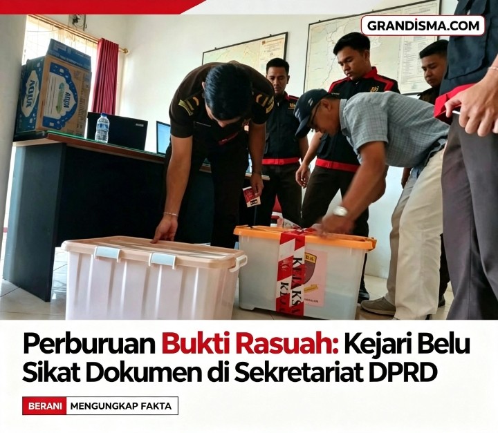 Perburuan Bukti Rasuah: Kejari Belu Sikat Dokumen di Sekretariat DPRD