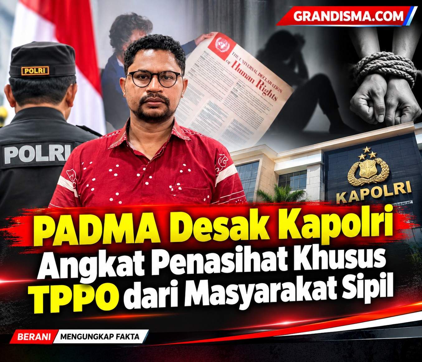 PADMA Desak Kapolri Angkat Penasihat Khusus TPPO dari Masyarakat Sipil