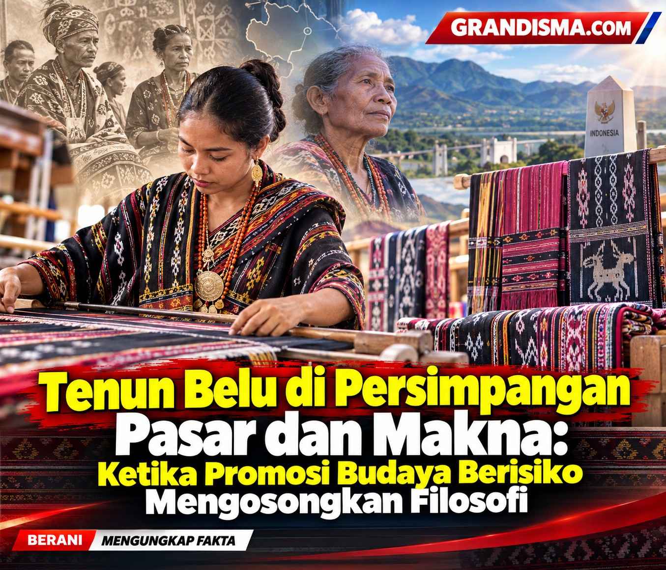 Tenun Belu di Persimpangan Pasar dan Makna: Ketika Promosi Budaya Berisiko Mengosongkan Filosofi