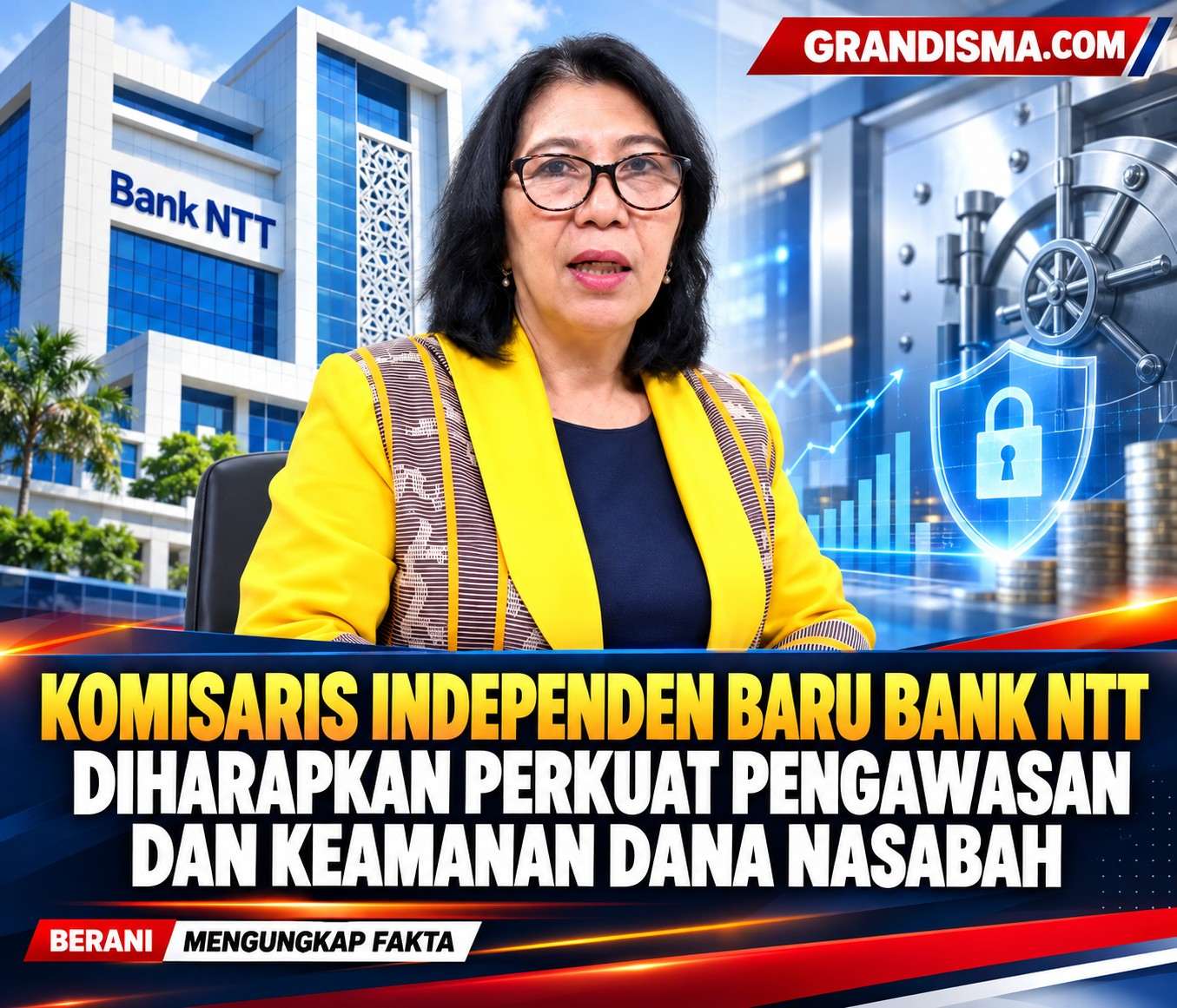 Komisaris Independen Baru Bank NTT Diharapkan Perkuat Pengawasan dan Keamanan Dana Nasabah