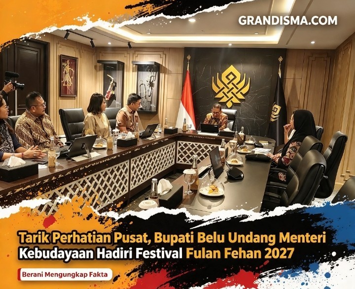 Tarik Perhatian Pusat, Bupati Belu Undang Menteri Kebudayaan Hadiri Festival Fulan Fehan 2027