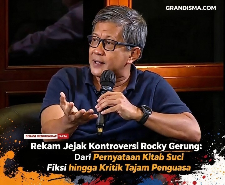 Rekam Jejak Kontroversi Rocky Gerung: Dari Pernyataan Kitab Suci Fiksi hingga Kritik Tajam Penguasa